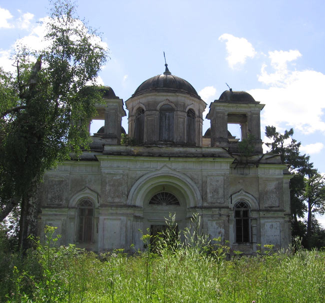 Заброшенный храм. Александра Рябинина